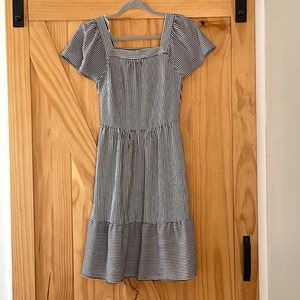 Navy and White Striped Dress | Extra Small | Worn Once